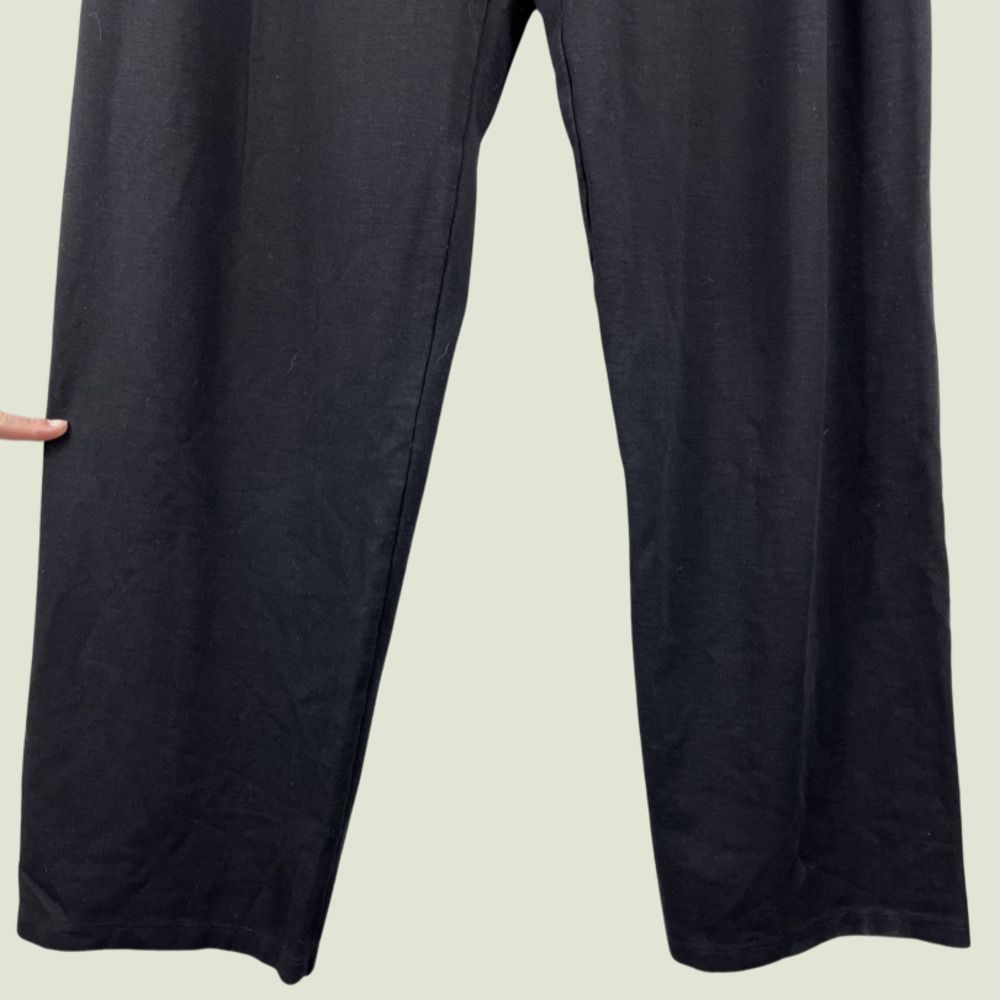 EILEEN FISHER Women's Black Pants Style P0149M CUT1001038 Size Medium - Picture 2 of 7